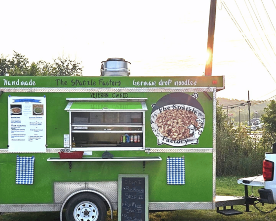 German drop noodle food truck irvine kentucky
