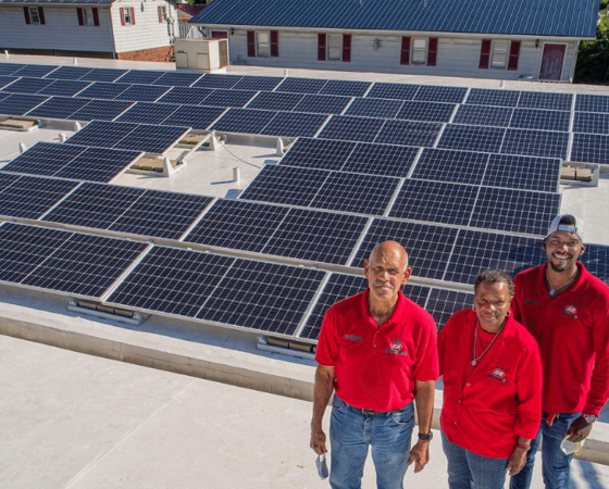 isom iga solar panels letcher eastern kentucky